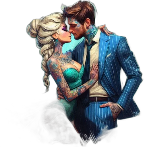 dress, comic book art, concept art, fantasy art transparent PNG cut-out