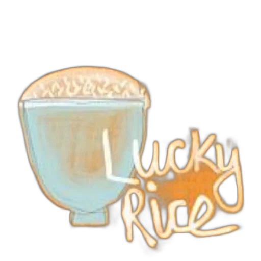 food, pixel art, lucky, rice transparent PNG cut-out