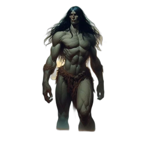creature, concept art, fantasy art, comic book art transparent PNG cut-out
