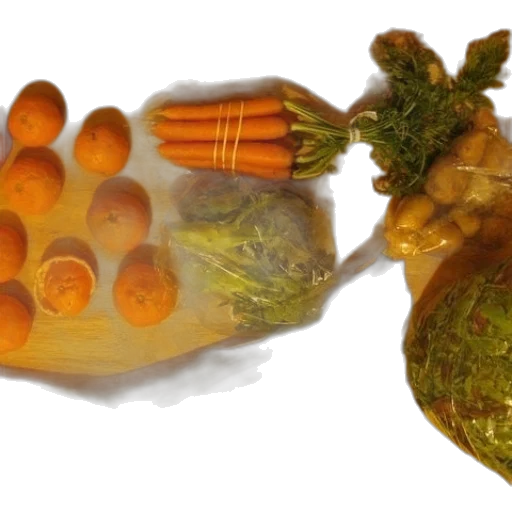 food, crown, 3d render, photorealistic transparent PNG cut-out