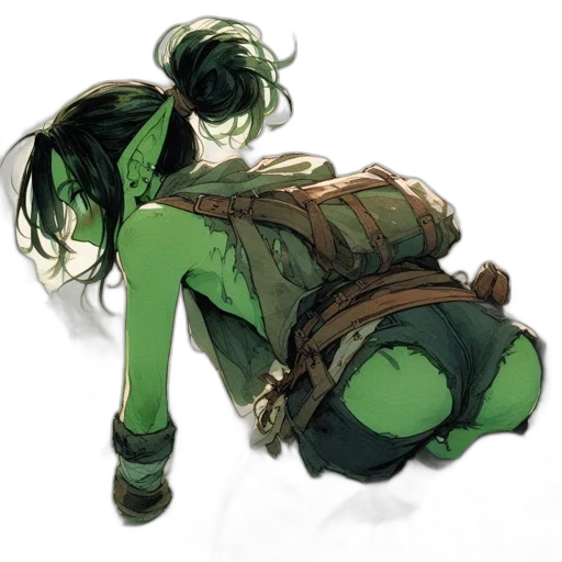 jacket, weapon, creature, concept art transparent PNG cut-out