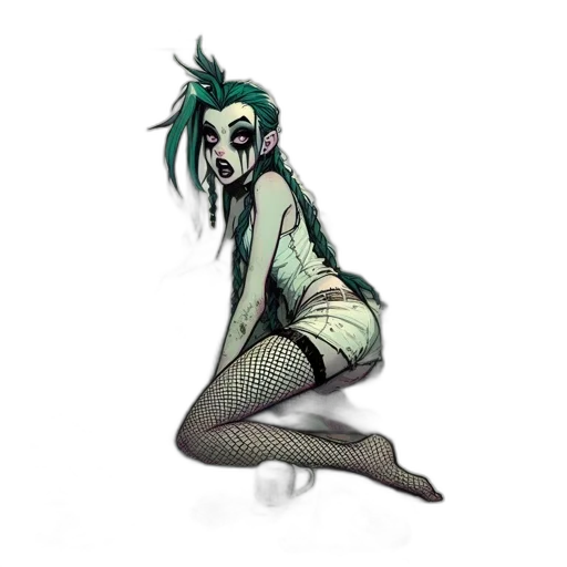 creature, mask, dress, concept art transparent PNG cut-out