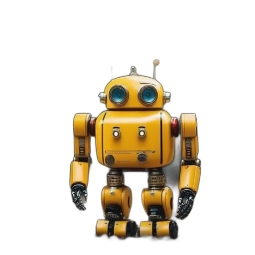 robot, animal, creature, staff transparent PNG cut-out