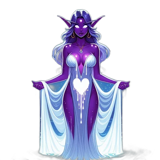 dress, fantasy art, concept art, pixel art transparent PNG cut-out