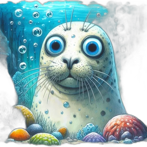 creature, animal, face, concept art transparent PNG cut-out