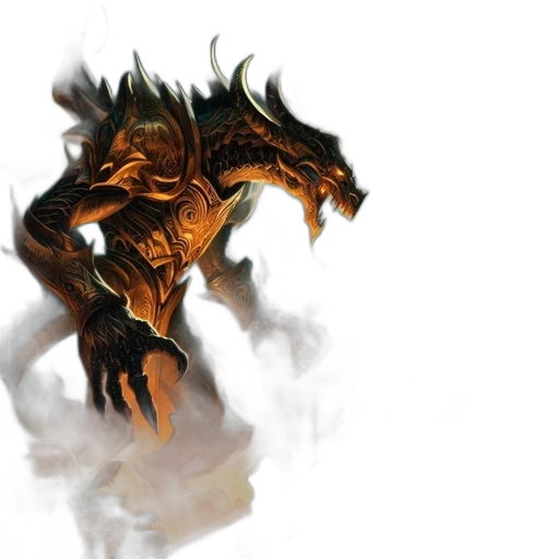 dragon, creature, mask, fantasy art transparent PNG cut-out