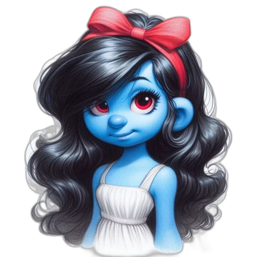 face, dress, fantasy art, cartoon transparent PNG cut-out