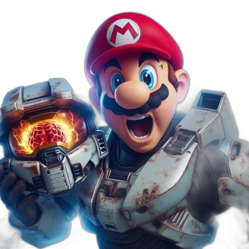 weapon, robot, face, concept art transparent PNG cut-out