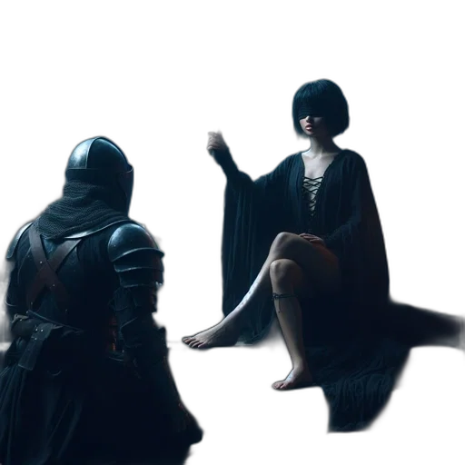 sword, dress, weapon, concept art transparent PNG cut-out