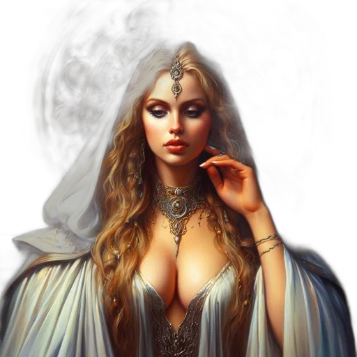 jewelry, crown, dress, face transparent PNG cut-out