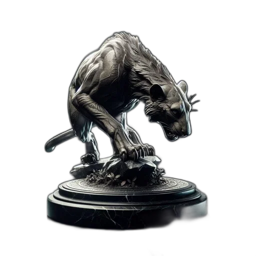 animal, creature, concept art, photorealistic transparent PNG cut-out