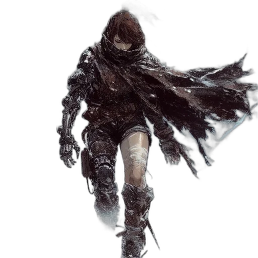 weapon, mask, sword, jacket transparent PNG cut-out