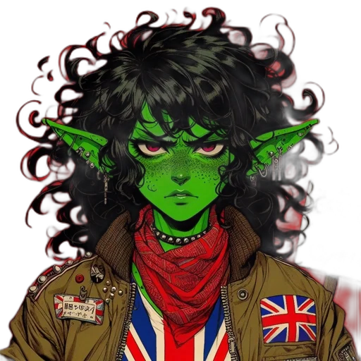 jacket, comic book art, fantasy art, concept art transparent PNG cut-out