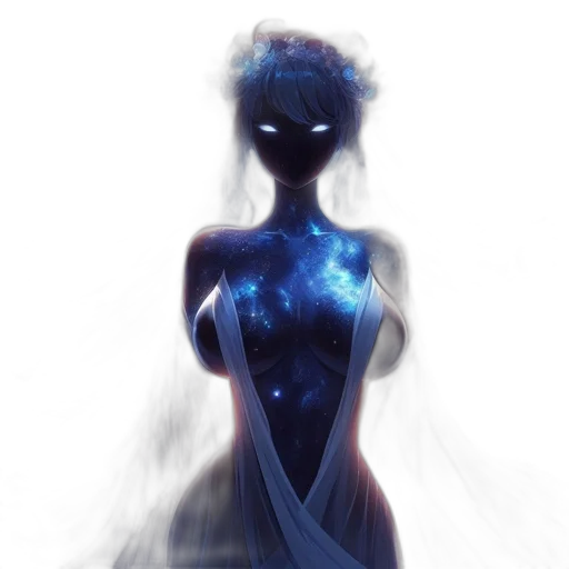 dress, robot, creature, crown transparent PNG cut-out