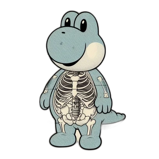 animal, dragon, creature, robot transparent PNG cut-out