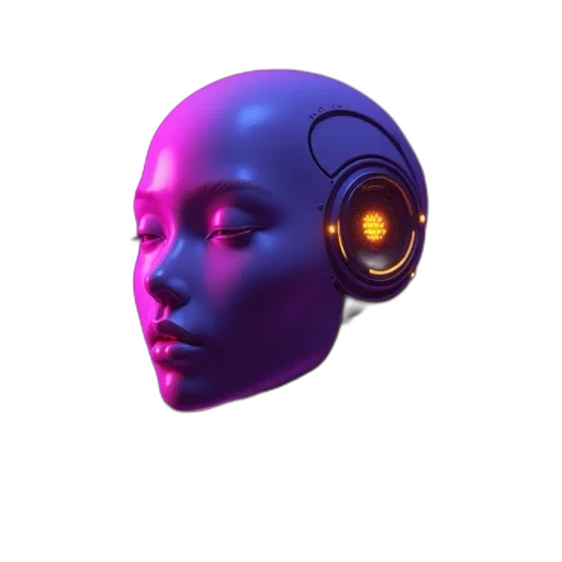 robot, mask, face, jewelry transparent PNG cut-out