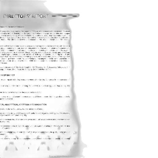 document, titled, directors, report transparent PNG cut-out