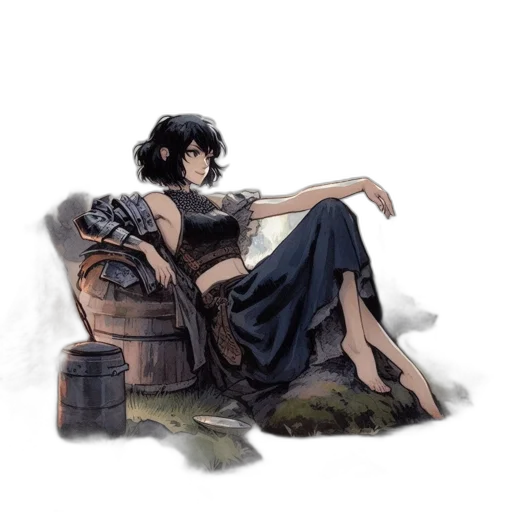dress, furniture, concept art, fantasy art transparent PNG cut-out