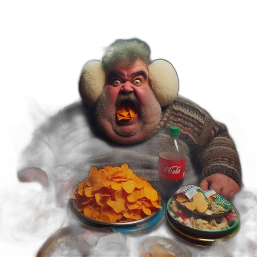 food, creature, face, animal transparent PNG cut-out