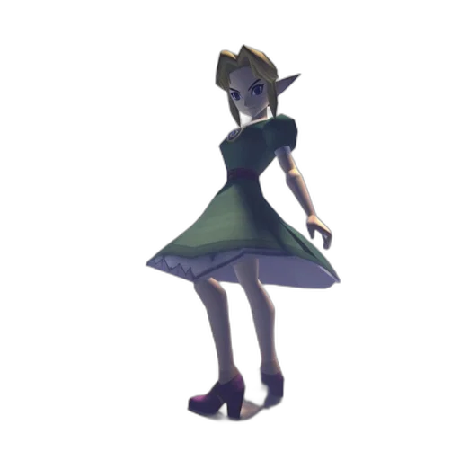 dress, staff, mask, creature transparent PNG cut-out