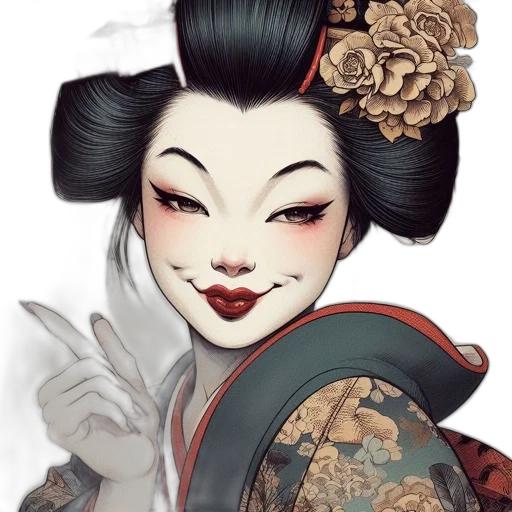 face, mask, staff, fantasy art transparent PNG cut-out