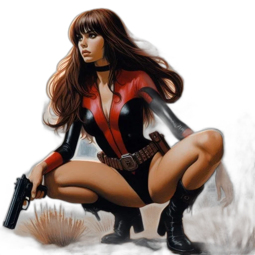 jacket, comic book art, concept art, photorealistic transparent PNG cut-out