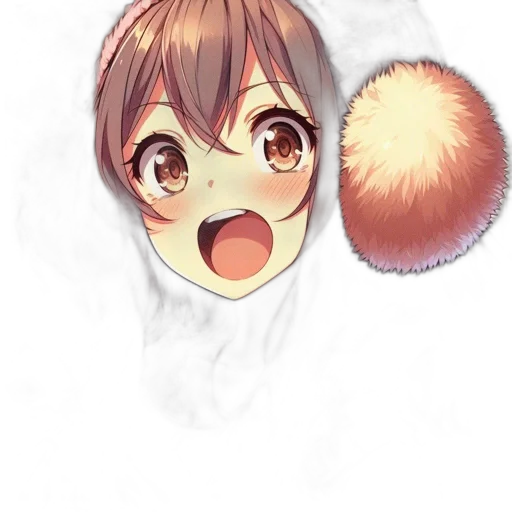 mask, creature, hair, face transparent PNG cut-out