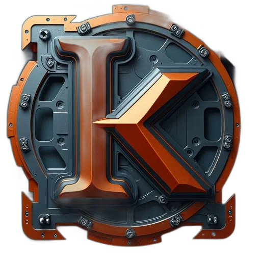 robot, crown, weapon, 3d render transparent PNG cut-out