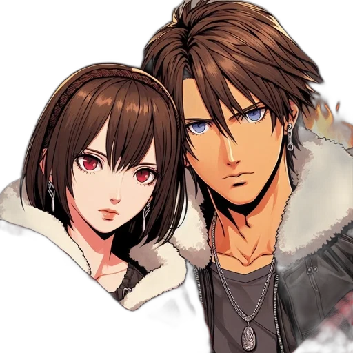 anime, concept art, photorealistic, pixel art transparent PNG cut-out