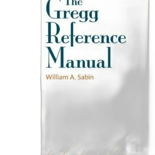 cover, gregg, reference, manual transparent PNG cut-out