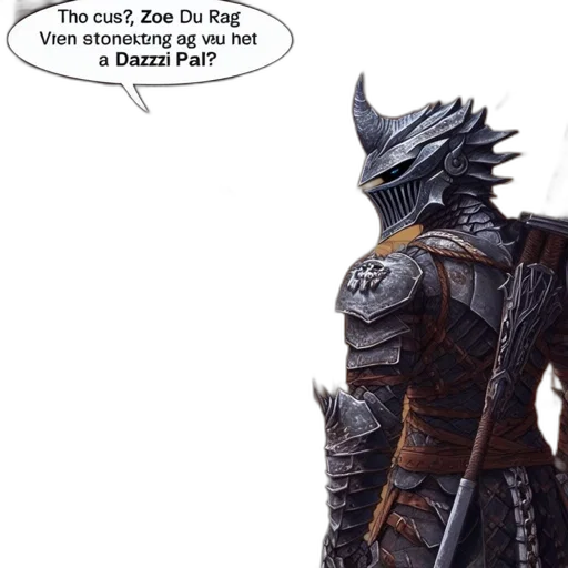 dragon, mask, sword, robot transparent PNG cut-out