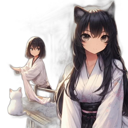 staff, dress, anime, concept art transparent PNG cut-out