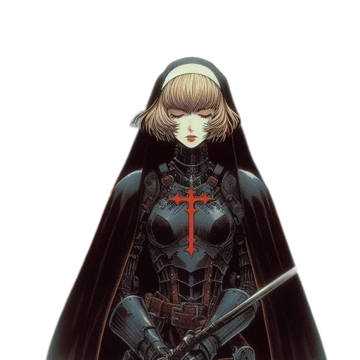 sword, weapon, mask, dress transparent PNG cut-out