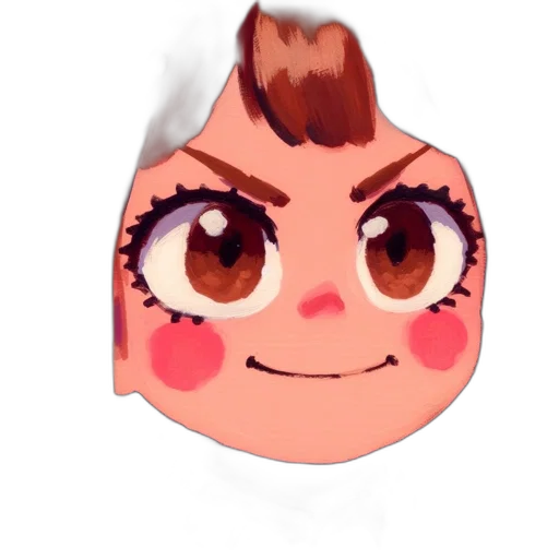 face, mask, creature, staff transparent PNG cut-out