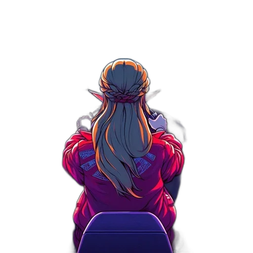 jacket, crown, dress, staff transparent PNG cut-out