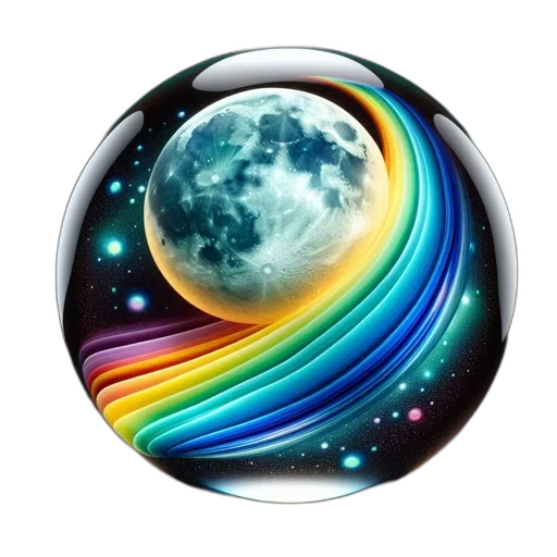 staff, vaporwave, fantasy art, 3d render transparent PNG cut-out