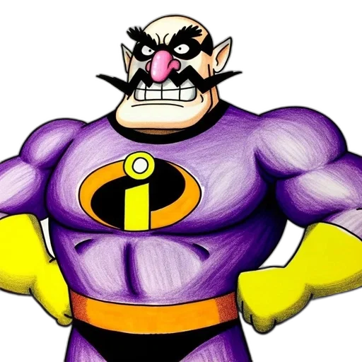 comic book art, concept art, cartoon, 3d render transparent PNG cut-out