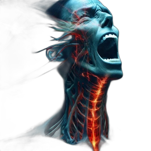 face, mask, creature, dragon transparent PNG cut-out