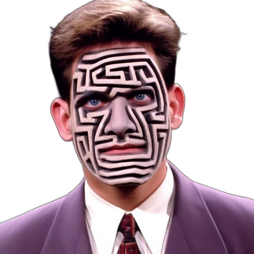 face, mask, robot, creature transparent PNG cut-out