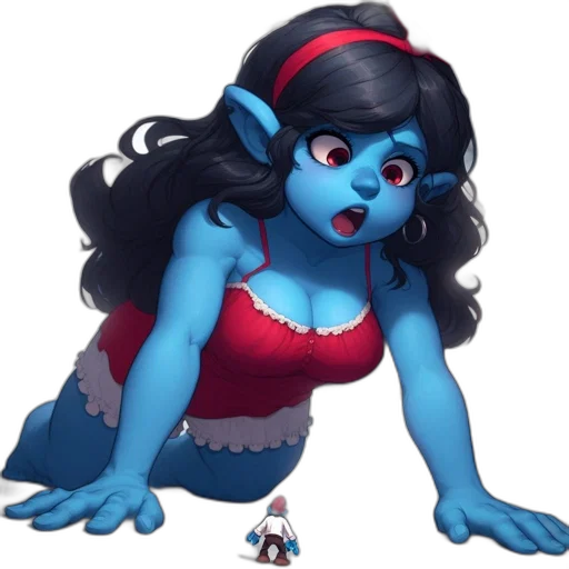 creature, staff, mask, concept art transparent PNG cut-out