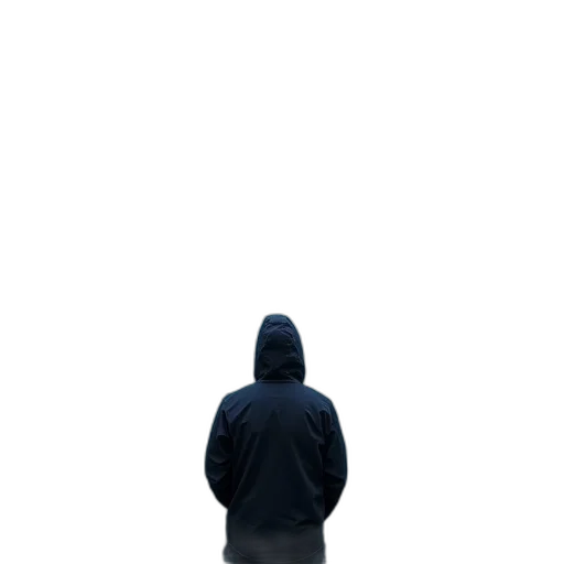 jacket, staff, mask, face transparent PNG cut-out