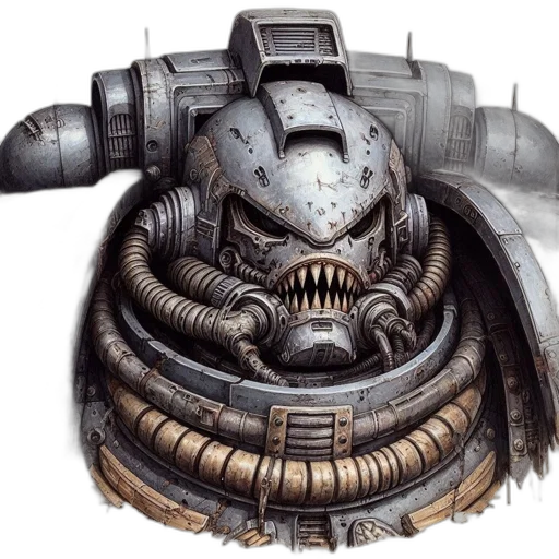 robot, face, mask, creature transparent PNG cut-out