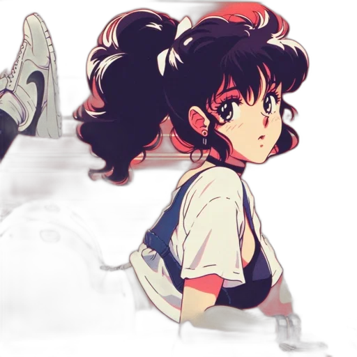 creature, hair, weapon, anime transparent PNG cut-out