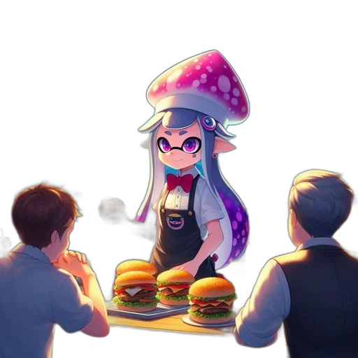 food, hat, dress, weapon transparent PNG cut-out