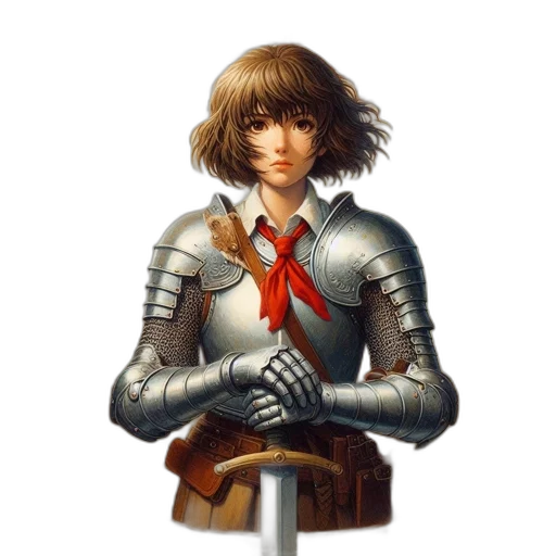 sword, staff, weapon, robot transparent PNG cut-out