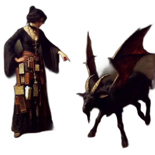 dragon, animal, creature, concept art transparent PNG cut-out