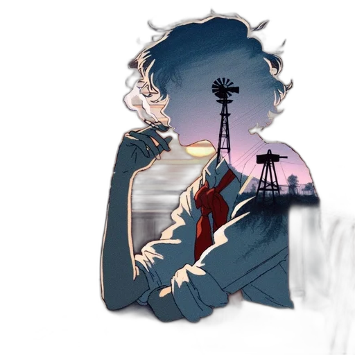jacket, dress, concept art, watercolor transparent PNG cut-out