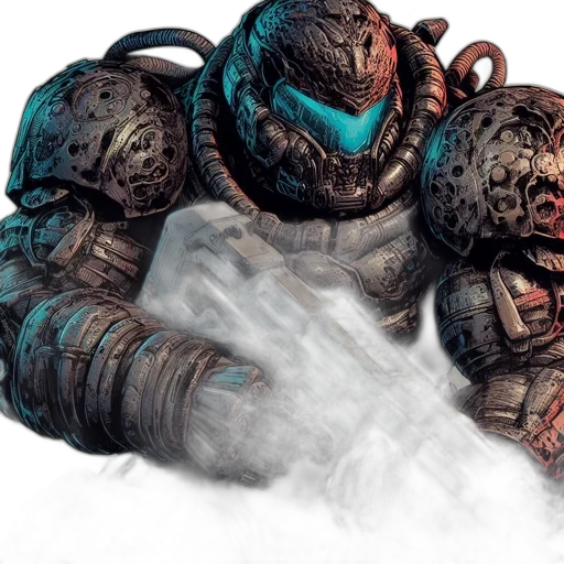 robot, mask, dragon, concept art transparent PNG cut-out