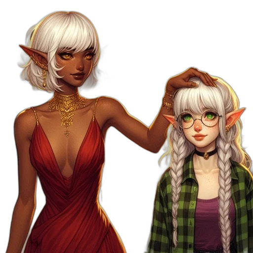 fantasy art, concept art, pixel art, comic book art transparent PNG cut-out