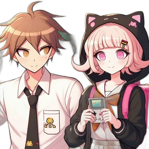 staff, anime, pixel art, cartoon transparent PNG cut-out
